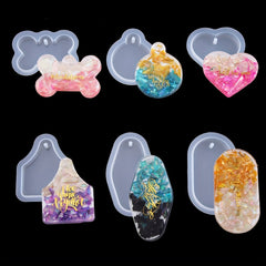 16pcs DIY Resin Kit Jewelry Molds For Crafting