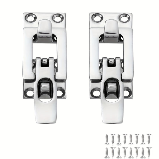 2pcs Marine Anti Rattle Latches Boat Door Hatch Hold Down 316 Stainless Steel