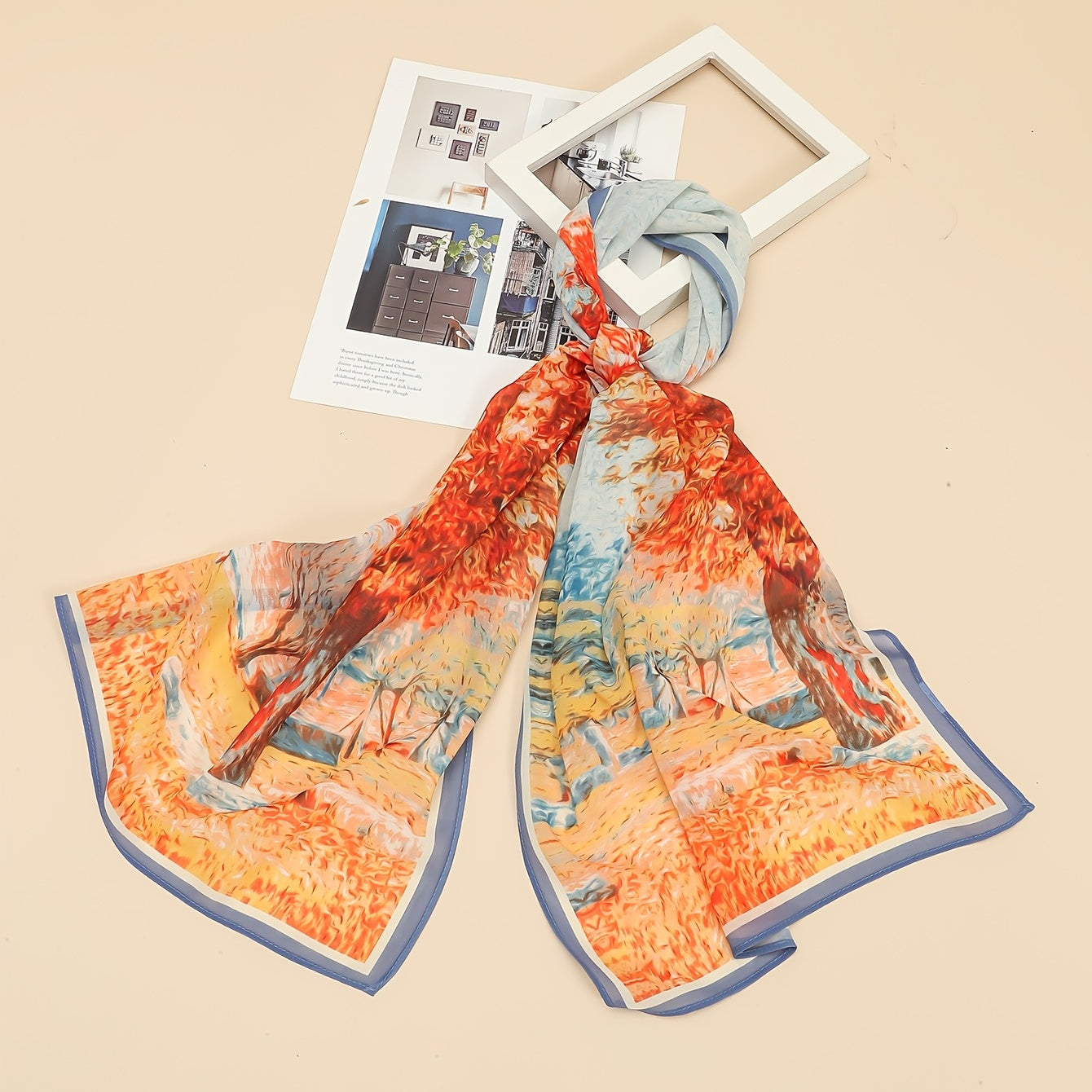 Joshi Yarn Scarf Long Shawl Bandana Sunscreen Head Wrap Hijab
