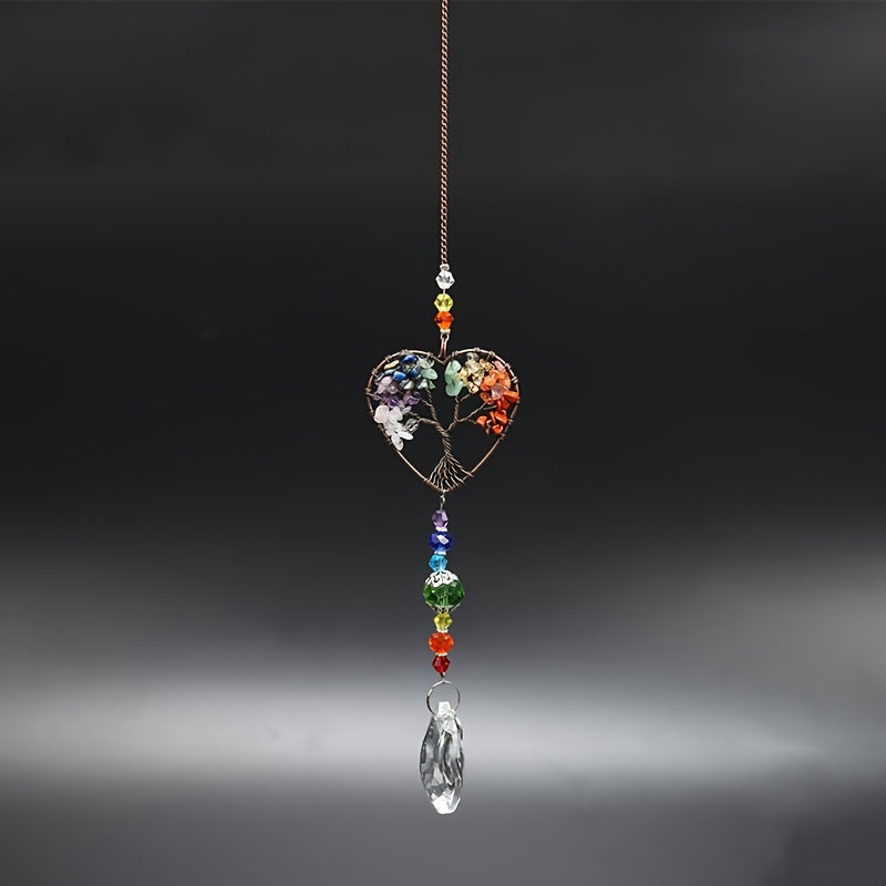 1pc Christmas Crystal Hanging Decoration Window Car Decoration