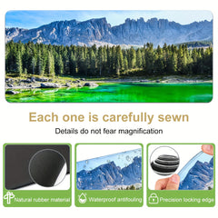 Large Nature Landscape Mouse Pad Non-slip Office Desk Pad
