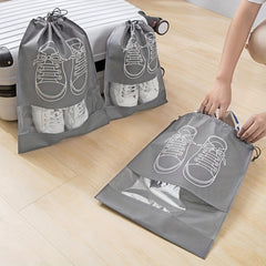 1pc Non-woven Dust Shoe Bag Travel Shoe Cover Storage Bundle Mouth Bag