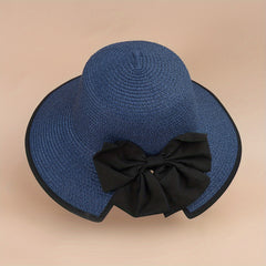 Seaside Beach Hat Foldable Straw Sun Hat