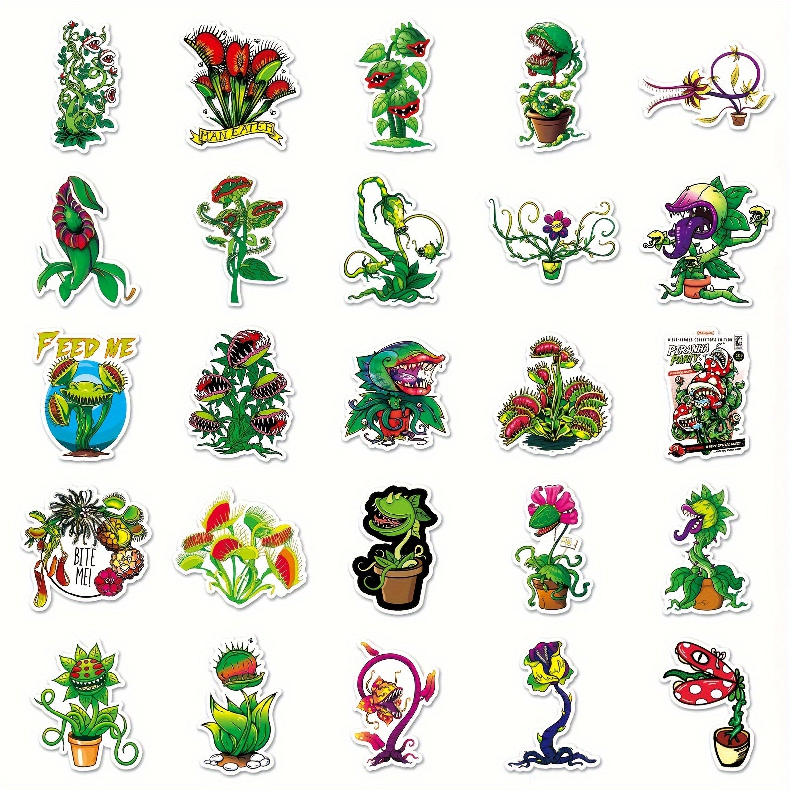50pcs Cordycopycus Stickers for Laptop Water Cup DIY