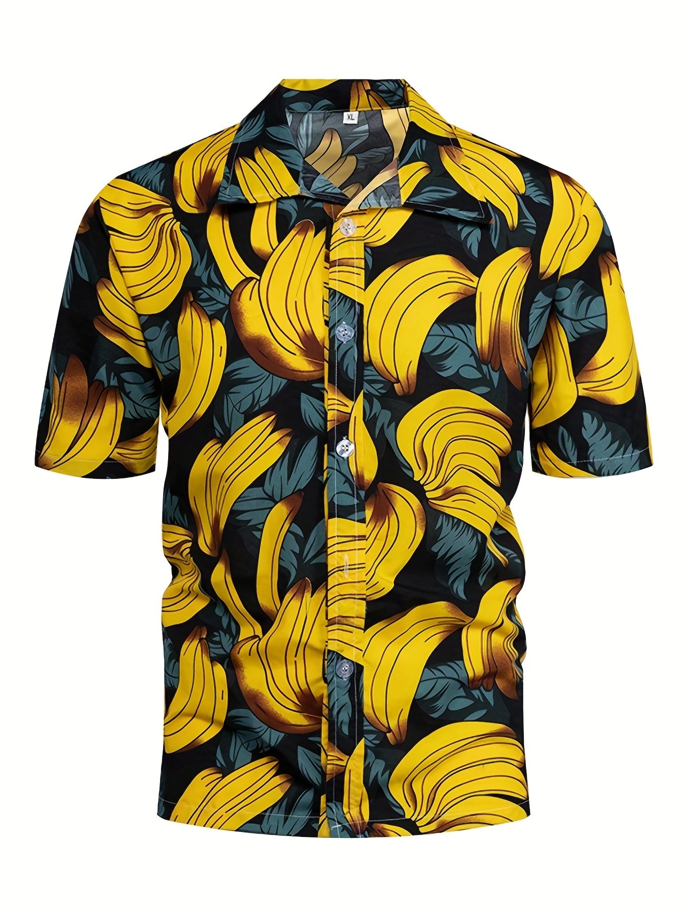 Men's Hawaiian Print Shirt Lightweight Casual Shirt