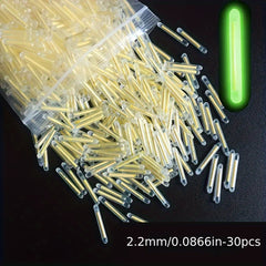 30pcs Luminous Fishing Sticks for Night Fishing - Glow Sticks for Floats