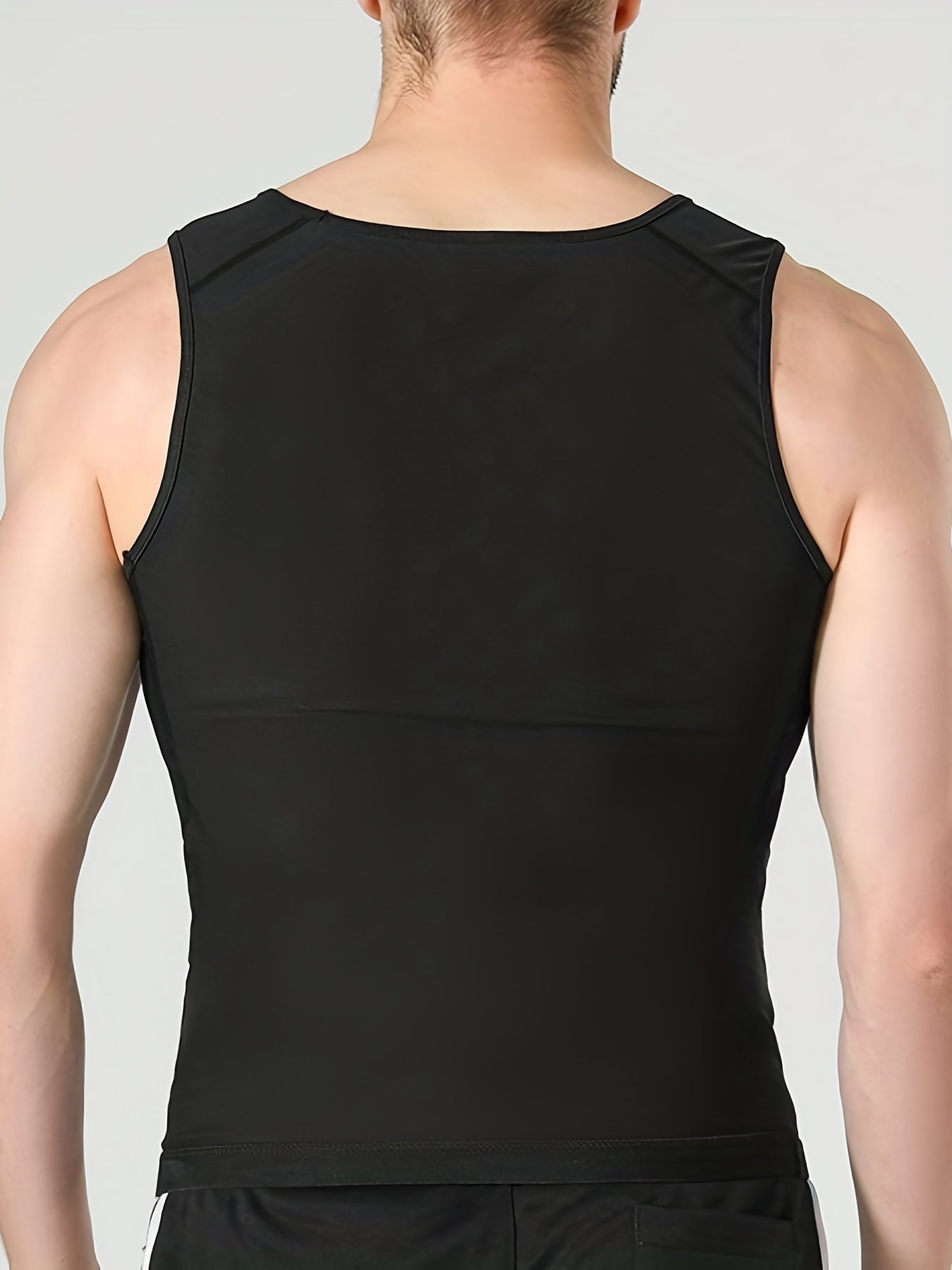 Men's Sauna Sweat Workout Tanktop Body Shaper