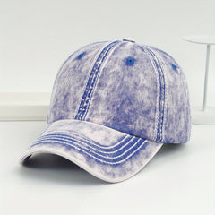 Vintage Washed Denim Trucker Cap for Women