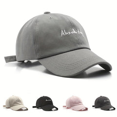 Men's Letter Embroidery Baseball Cap