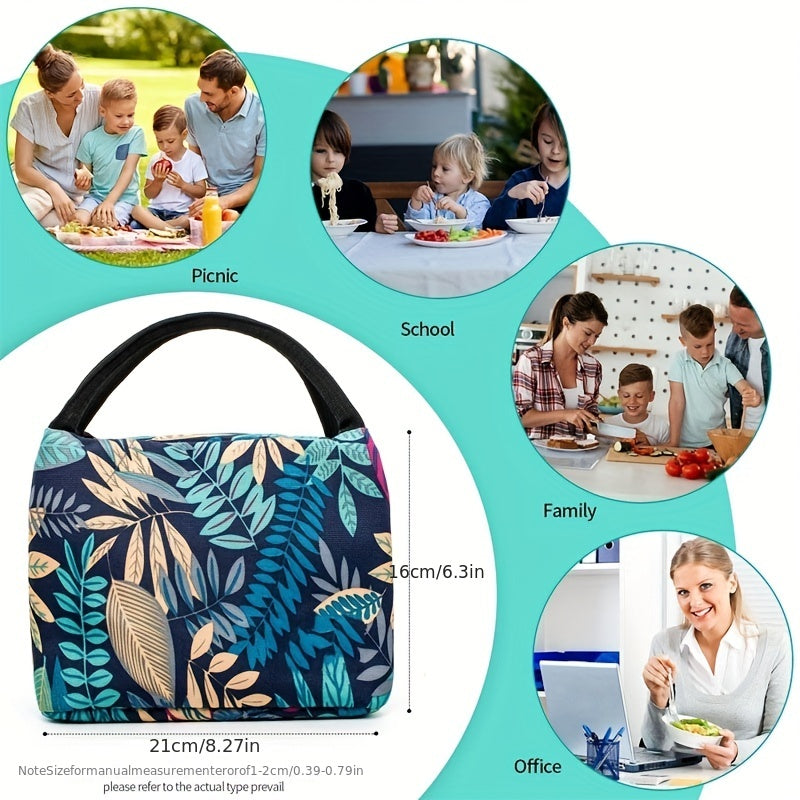 Portable Lunch Bag Waterproof Insulated Warm Thermal Bag