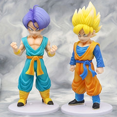 4-Piece 7.87" Animation Model Figure Set, Youth Character Decorations