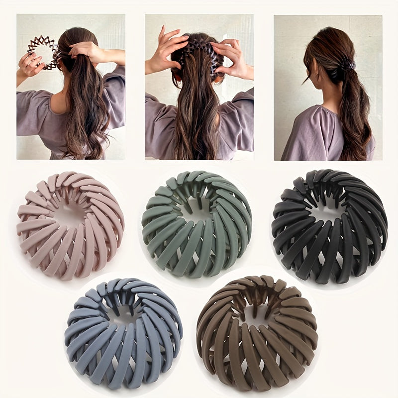 Bird Nest Shape Magic Hair Clip Hair Holder