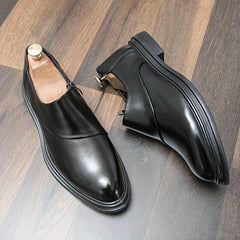 Men's Pointed Toe Loafers Lightweight Slip On Shoes