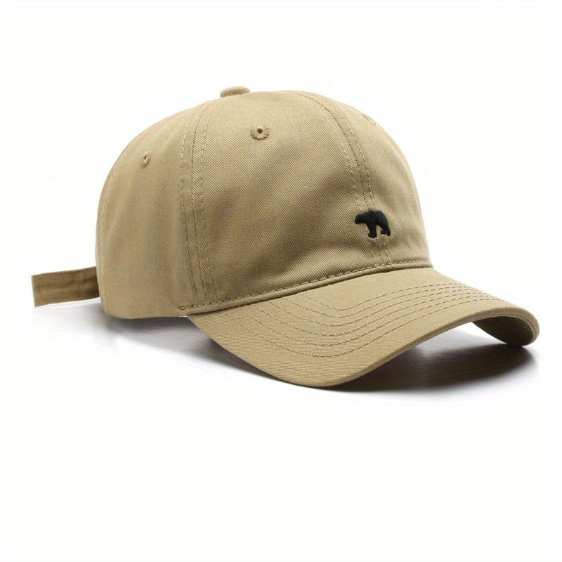 Japanese Retro Embroidered Baseball Cap Spring Autumn Street Style