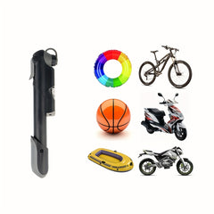 Portable Bicycle Frame Pump with Intelligent Valve and Ball Pump Needle