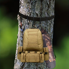 Tree Stand Gear Strap Hangers 6 Hooks Stainless Steel Holder
