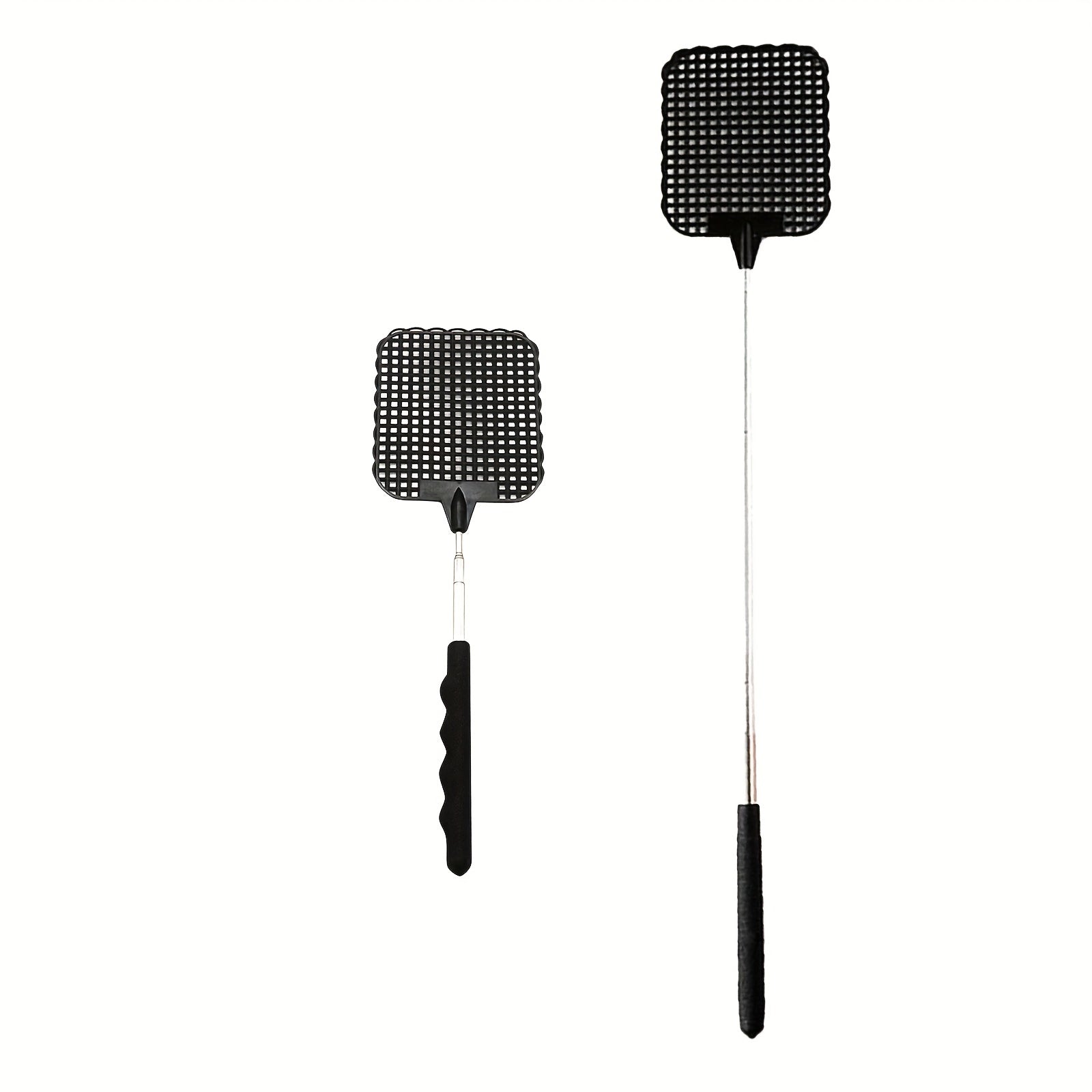 5 Packs Stainless Steel Retractable Fly Swatter