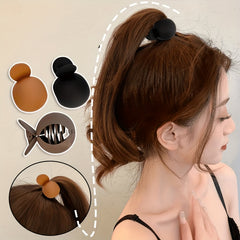 2pcs Cartoon Round Hair Clip Style Hairpin