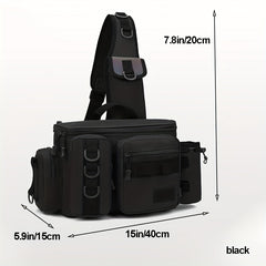 Camouflage Fishing Bag for Outdoor Fishing and Travel