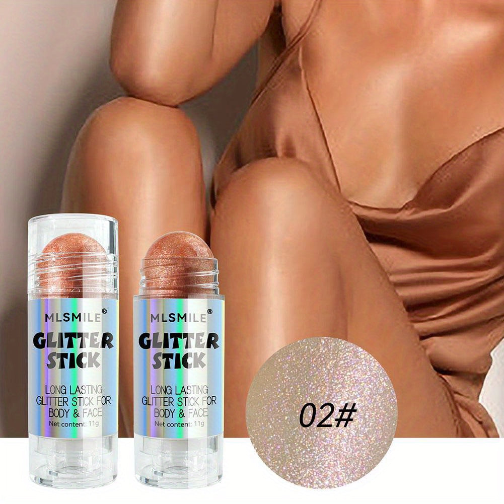 11g Glitter Highlighter Stick, Three-dimensional Contouring