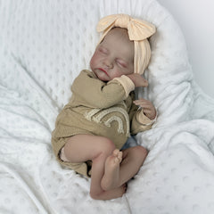 Levi Reborn Baby Doll Sleeping Newborn 3D Skin Collectible Art
