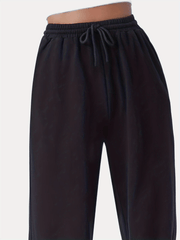Drawstring Elastic Loose Sweatpants Casual High Waist Long Length Sweatpants