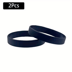 2pcs Silicone Bracelet for Fitness and Sports