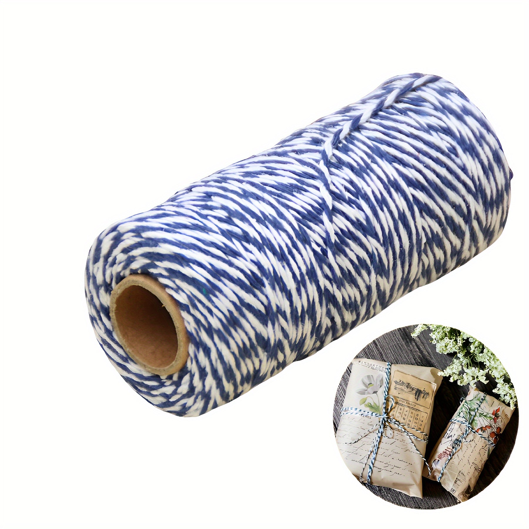 91ft Christmas Gift Rope DIY Material Binding Packaging Ribbon for Bouquet