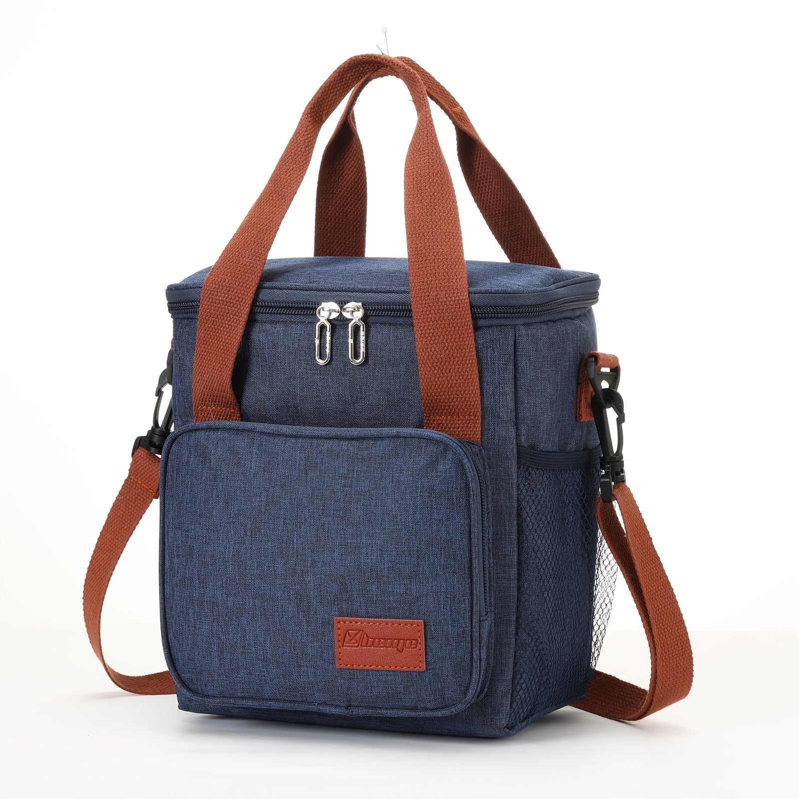 Insulated Double Layer Lunch Bag for Outdoor School Student