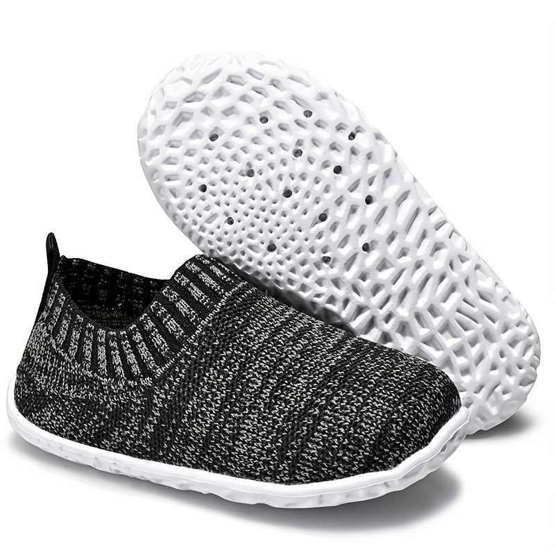 Kids Breathable Slip On Sneakers - Lightweight and Comfortable Shoes