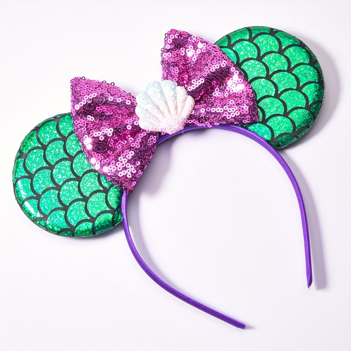 Sequin Ears Ocean Series Hair Hoop Teen Hair Accessories
