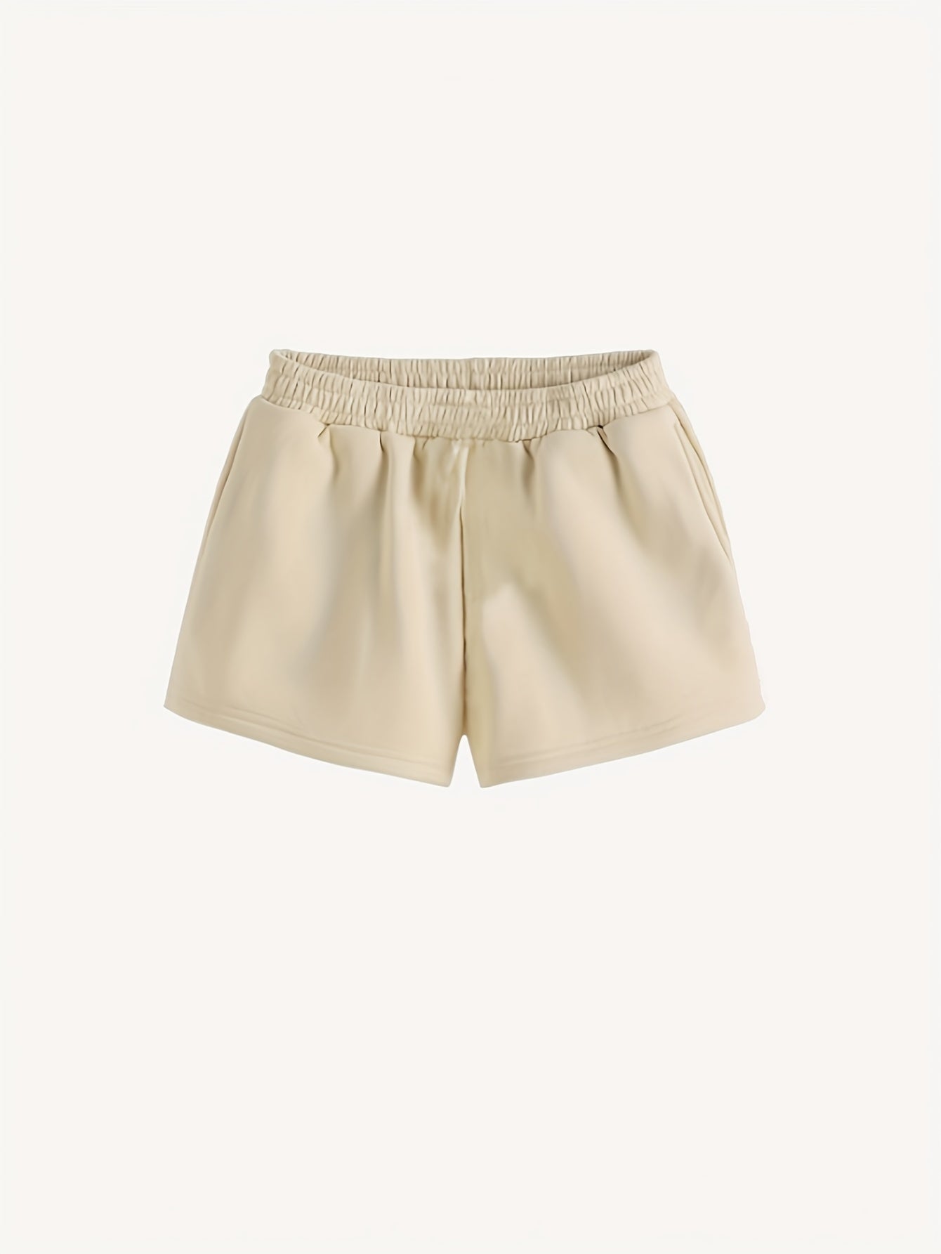 Casual Outfits: Solid Hoodie & Shorts Set