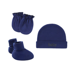 Cute Newborn Hospital Set Beanie Cap & Gloves for Baby Girls & Boys
