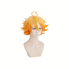Men's Halloween Party Wig Golden Gradient Anime Cosplay Short Hair Wig