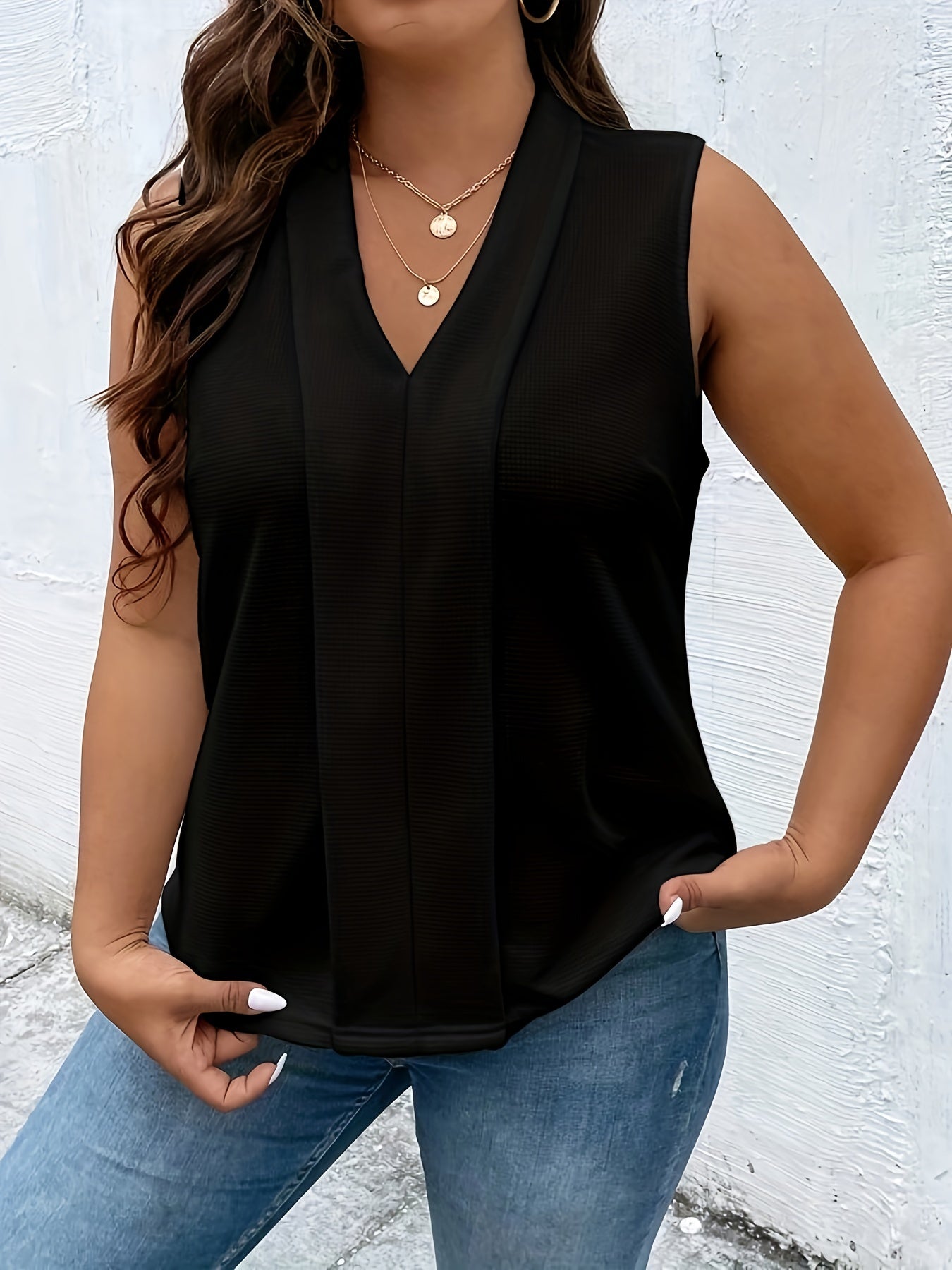 Graphic Print V Neck Pullover Shirt Women's Plus