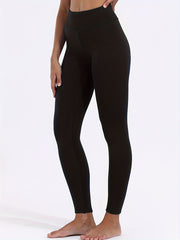 Plush Lined Thermal Pants Soft & Comfy Slim Elastic Tights For Winter