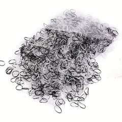 500pcs Colorful Hair Tie Ponytail Holders Scrunchies for Baby Girls