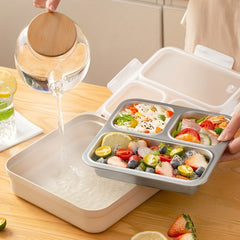 Large Capacity Leakproof Lunch Box for Students & Outdoor Activities