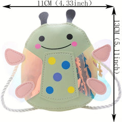 Cartoon Bee Shaped Messenger Bag Shoulder Bag Coin Purse Wallet