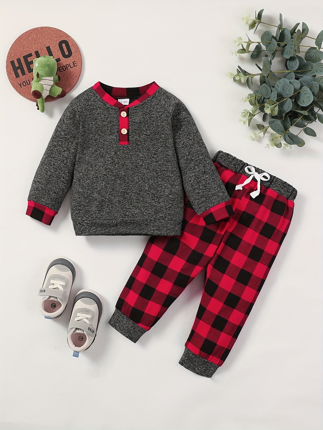 Boys Pullover Sweatshirt & Jogger Pants Set