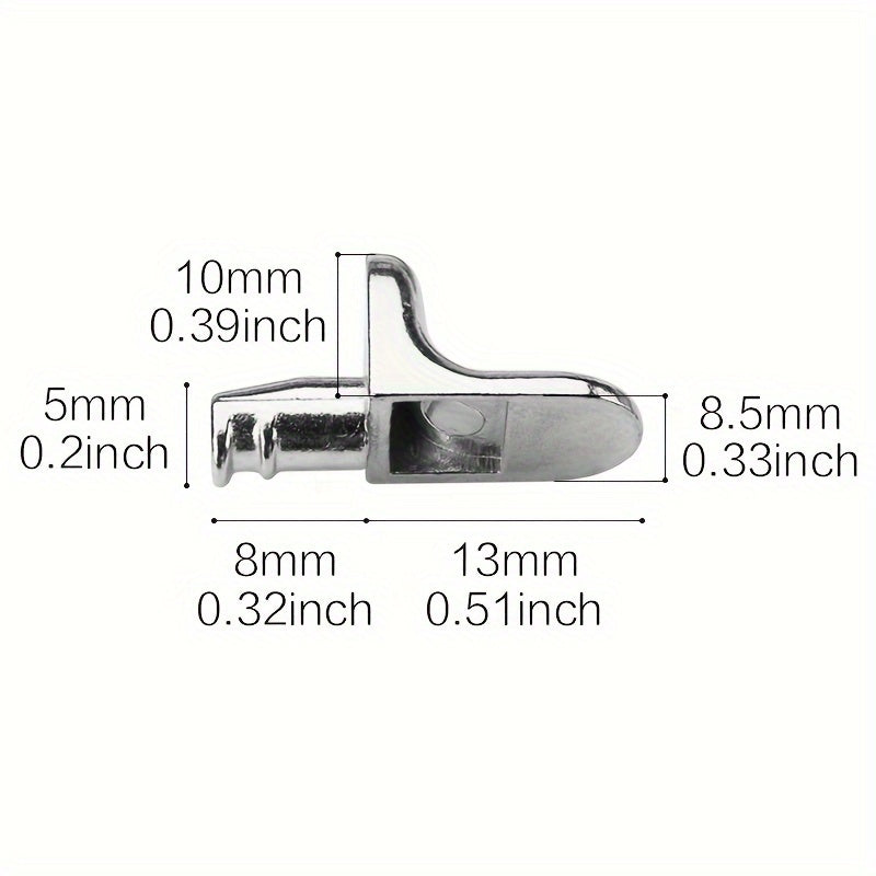 32pcs Cabinet Shelf Pegs Kitchen Clips Bracket Support Pegs