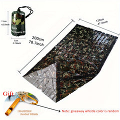 Waterproof Emergency Sleeping Bag Survival Blanket Lightweight Thermal