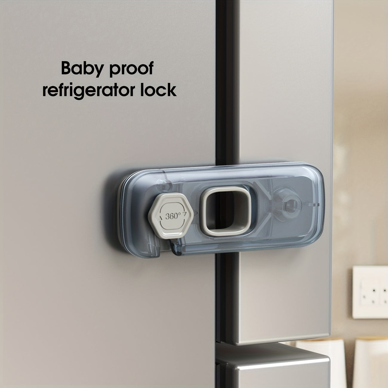 Child Safety Fridge Lock Single Door Refrigerator Door Stopper