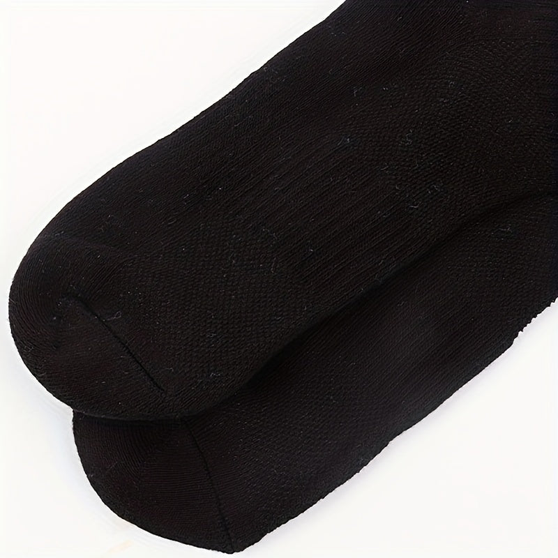 Men's Breathable Cotton Ankle Socks - 3 Pairs