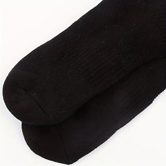 Men's Breathable Cotton Ankle Socks - 3 Pairs