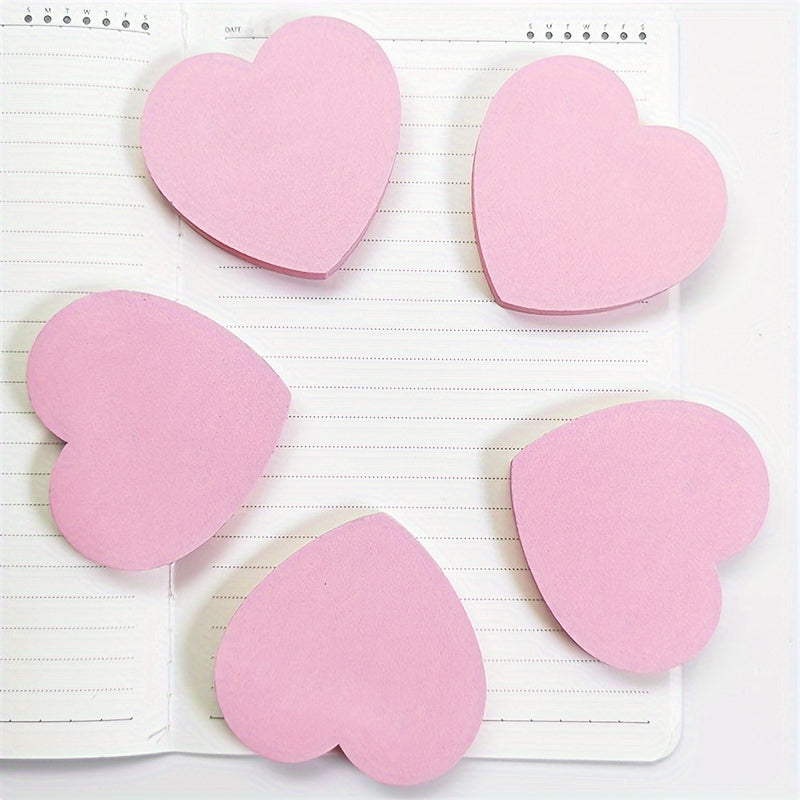 100 Pages Creative Love Note Paper Light Pink