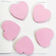 100 Pages Creative Love Note Paper Light Pink