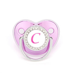 Hot Sell Single Metal Purple English Letter Baby Toy