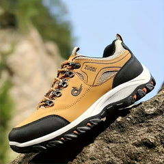 Men's Durable Hiking Boots Non Slip Lace Up Shoes