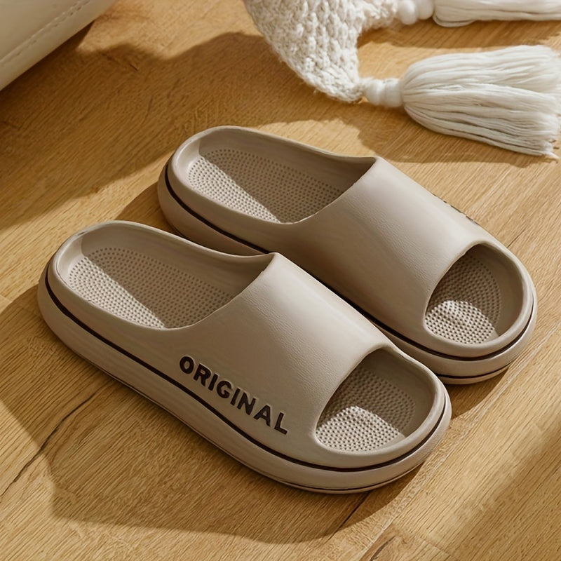Men's Casual Lightweight Slides Non Slip Slippers
